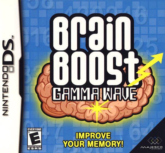 Brain Boost Gama Wave - Nintendo DS - Puzzle - Standard Edition