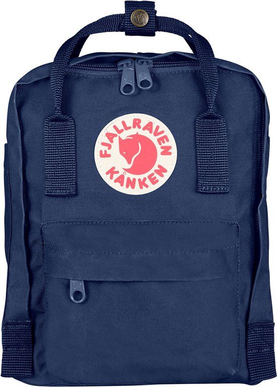Fjällräven Kånken Mini Rugzak - Royal Blue - Polyester - 23561-540