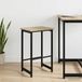 Maison Exclusive Tabouret de bar Chêne Sonoma, 40 x 32 x 74 cm, fibre de bois