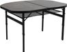 Bo-Camp - Industrial - Tafel - Northgate - Ovaal - Koffermodel - 120x80 cm