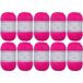 Utopia Crafts JOY Uni brei- en haakgaren, zacht, onderhoudsvriendelijk, 100% polyacryl, bol van 10 x 50 g, 150 m (warm roze)