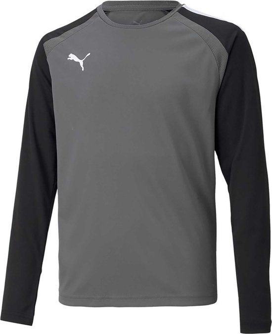 Puma Teampacer Keepershirt Lange Mouw Kinderen - Grijs / Zwart | Maat: 128