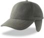 Atlantis Headwear AT690 Snow Flap Stopper-S Baseball Cap for Men - Dark Grey - One Size