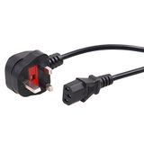 Maclean MCTV IEC Kettle Lead Power Cord Cable PC Mains Connector 3M