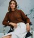 Marella Mlmfiorire marron (M) Casual Coton Biologique Durable