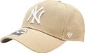 47 Brand New York Yankees MLB MVP Pet Beige Polyester Polyester Mannen One Size