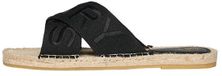 Superdry Espadrille pantoffels met gekruiste bandjes - Dames - Pantoffels