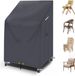 Solidchoice - Housse de protection pour chaise de jardin imperméable et résistante aux UV