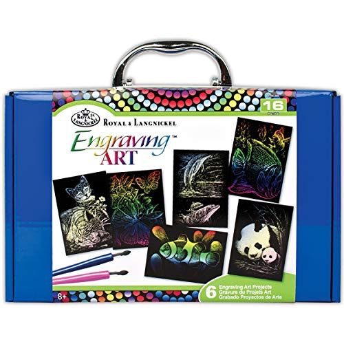 Royal Brush engraving art kit - meerkleurig