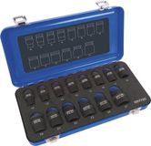 Heytec Krachtdoppen Set 1/2" Kort 14 Dlg