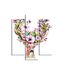 Homemania Wandafbeelding, hert, 3 stuks, dieren, woonkamer, slaapkamer, meerkleurig, 57 x 0,3 x 60 cm, HM203MDF6, MDF