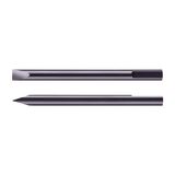 Bergeon 6899-T-060, 2 pièces lames de rechange en acier inoxydable pour tournevis horloger, Ø 0,60 mm, blanc