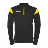 Uhlsport Squad 27 Ziptop Heren - Zwart / Limoen