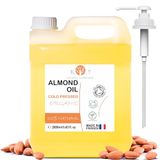 Biologische Zoete Amandelolie – 100% Puur & Koudgeperst – 2L