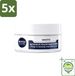 Nivea Men Sensitive Intensive Gezichtscrème - 50 ml - Grootverpakking - 5 stuks