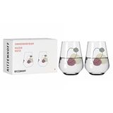 Ritzenhoff Zomerdraaimoment 2 waterglazen set, kristalglas, 540 milliliter