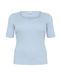KAFFE CURVE Shirt 'KCBritt' lichtblauw