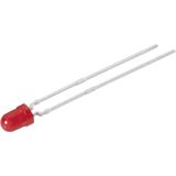 Vishay TLUR 4401 LED fil de fer Rouge Rond 3 mm 32 mcd 60 ° 20 mA 2 V
