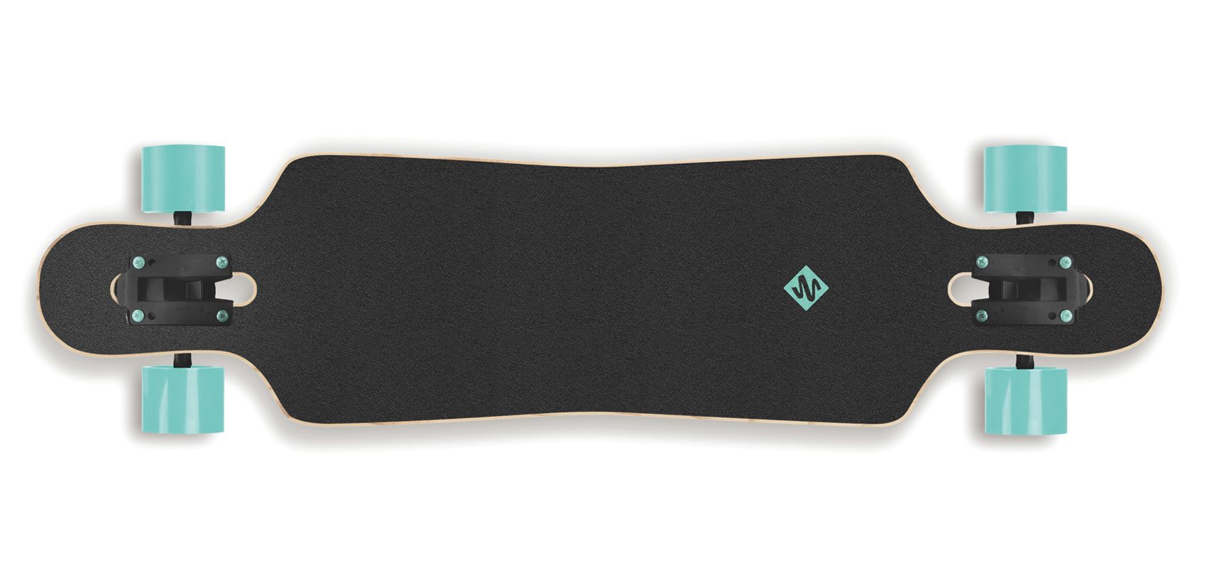 StreetSurfing The Wolf - Skateboard - Zwart - 241mm