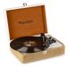 Audizio RP119G Platine vinyle à entraînement par courroie Bronze, Marron Automatique