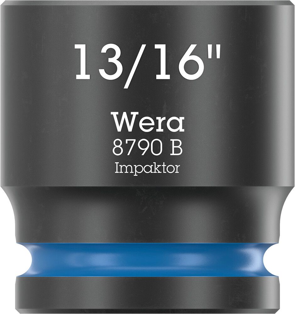 Wera 8790 B Impaktor-dop met 3/8\"-aandrijving, 13/16\" x 32 mm - 05005523001