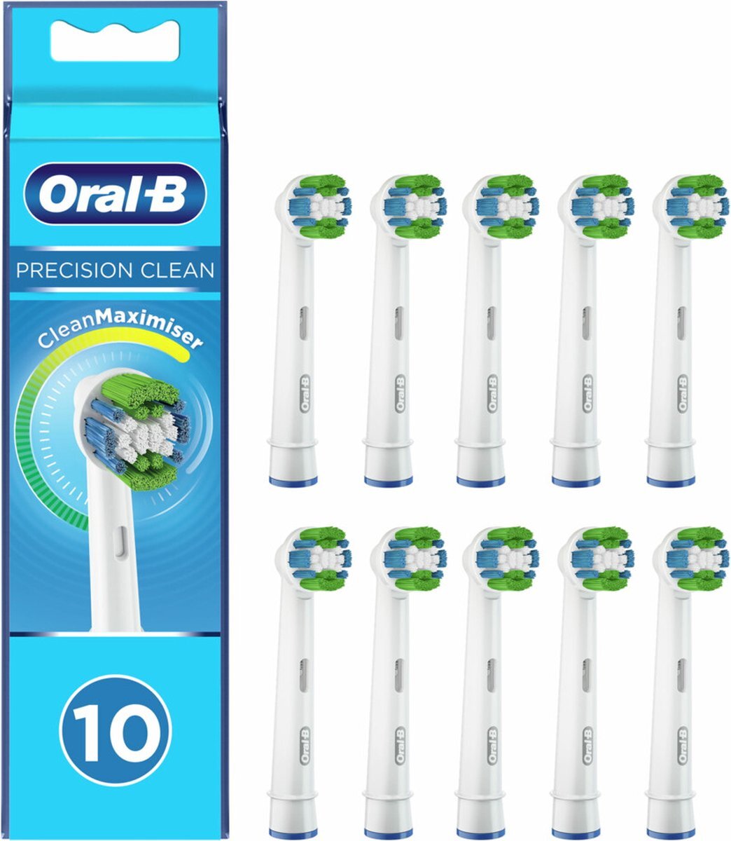 Oral-B 4x Oral-B Opzetborstels Precision Clean 10 stuks