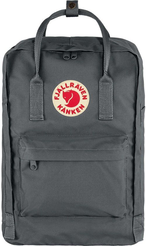 Fjällräven Kånken Laptop 15" Unisex Rugzak - Super Grey