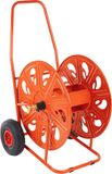 VidaXL chariot de tuyau d'arrosage pour tuyau de 140 m 3/4" acier