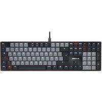 CHERRY KC 500 MX LP, Mechanisch Low-Profile Toetsenbord, Duitse Indeling (QWERTZ), Bekabeld (USB-A), Witte Verlichting, MX LP 2.0 IVORY-Schakelaars, Zwart
