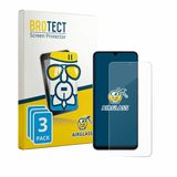 BROTECT Screenprotector 3 Stuks voor vivo Y05 Beschermglas Transparant