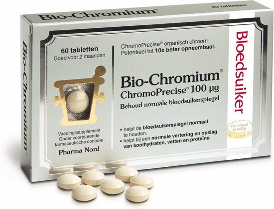 Pharma Nord Bio-Chromium Bloedsuiker - 60 Tabletten