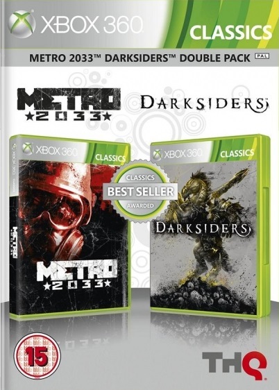 THQ Metro 2033 + Darksiders (Double Pack) (Classics) Xbox 360