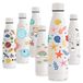 Vikastar Thermosfles, 500 ml, BPA-vrij, lekvrij, roestvrij staal, wit, met zeester