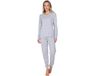 Rebelle MyRebelle - Furry Friend - Pyjama - Bio-Katoen/Polyester - Grijs - Maat 42