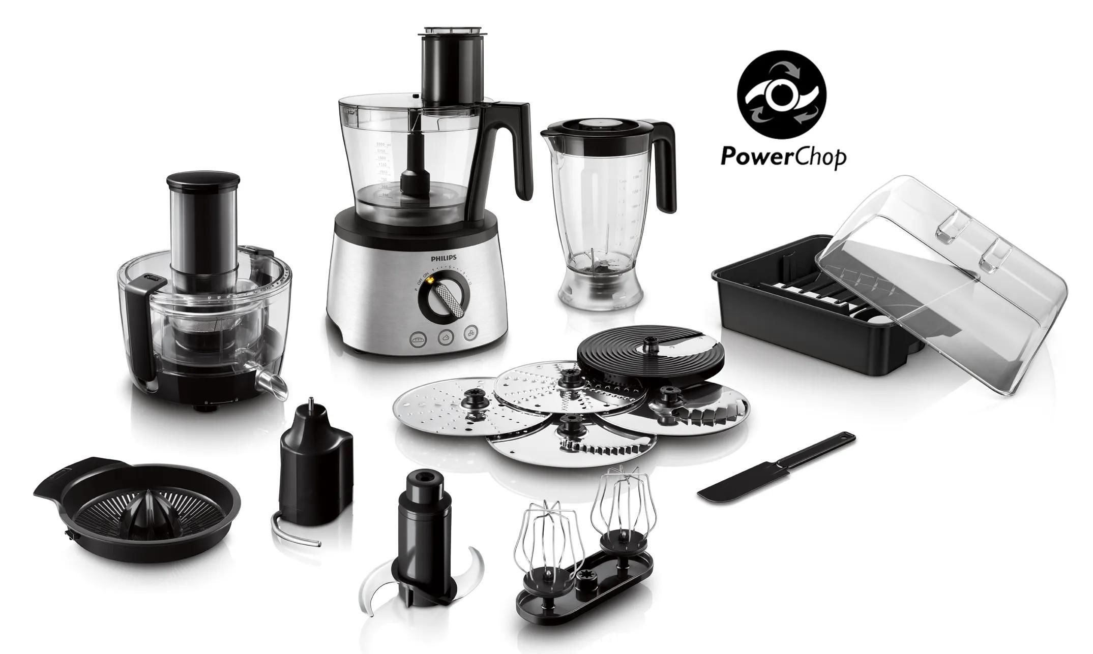 Philips Avance HR7778/00 Keukenmachine - 1300W - RVS