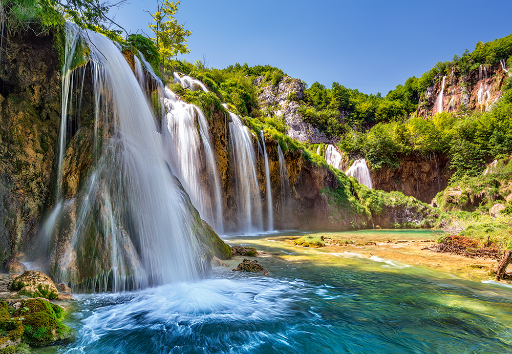 Castorland Land of the Falling Lakes - 1000 stukjes