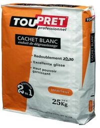Toupret Cachet Blanc gipspleister  25 kg