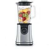 Arendo Blender plongeant avec puissant mixeur, 1400 W, pichet en verre de 1,7 litre