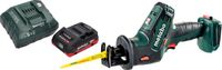 Metabo SSE 18 LTX Compact accu reciprozaag sabelszaag 18 V 13 mm + 1x LiHD accu 4,0 Ah + oplader