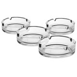 Glasmark KROSNO 1992 Asbak Glad 10 cm Diameter Glas Robuust Vaatwasmachinebestendig Hoogglans Transparant