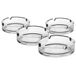 Glasmark KROSNO 1992 Asbak Glad 10 cm Diameter Glas Robuust Vaatwasmachinebestendig Hoogglans Transparant