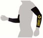 Grivel Par Manches Chauffe-bras Noir, Gris Homme