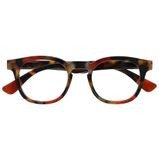 Opulize Ava Vrouwen Dames Bruine Schildpad Rood Super Comfortabele Pasvorm Leesbril Scharnieren Met Veer R62-Z +1,00