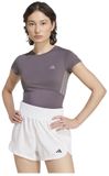 Adidas Hyperglam Shine Baby T-shirt Korte Mouwen Grijs M Vrouw