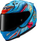 HJC RPHA 12 Mr. Peeks - Call of Duty Helm - Integraalhelm - Oranje/Blauw/Rood - S