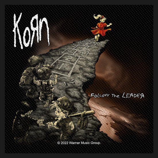 Korn Follow The Leader Patch Zwart