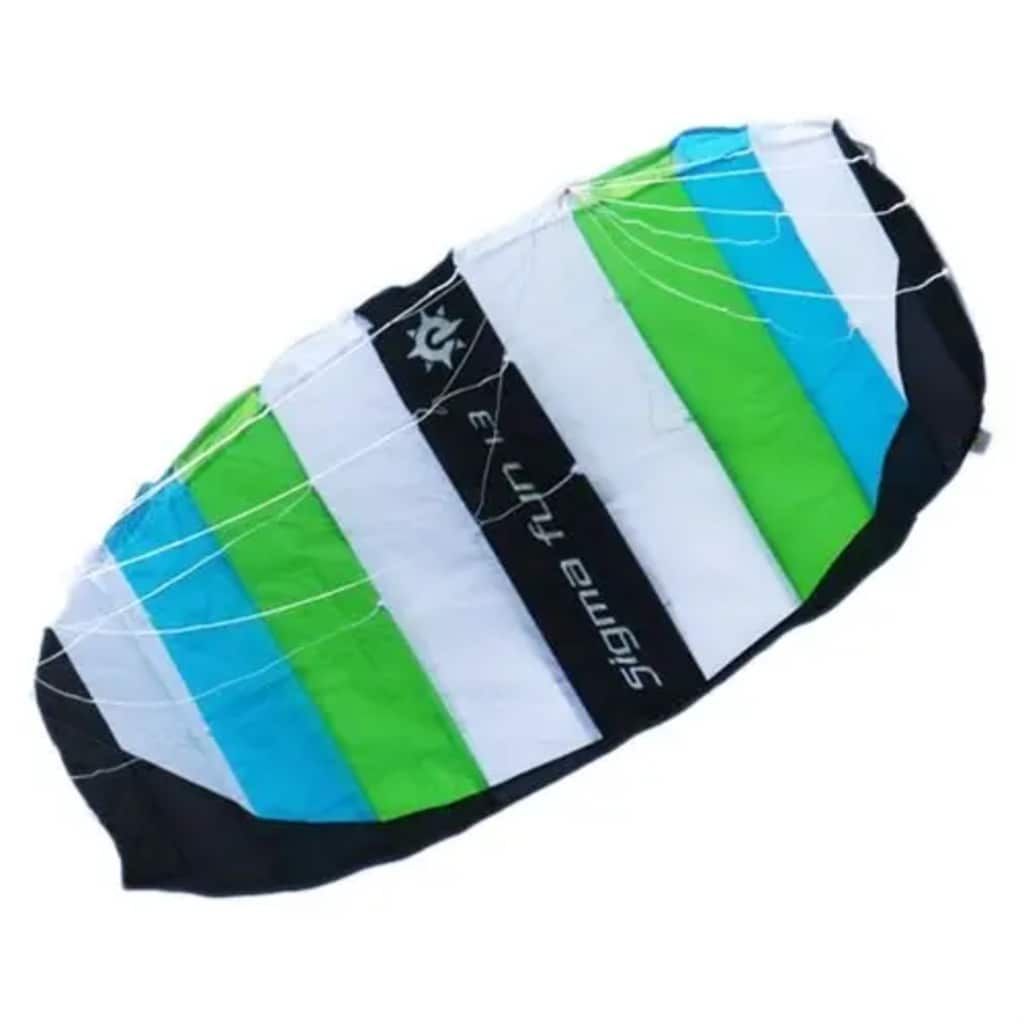 Elliot Sigma Fun 2.0 Tweelijnsmatrasvlieger 200 cm - Blauw/Groen