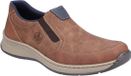 Rieker Heren Lage Schoenen Zakelijke Schoenen Leren Schoenen 14362-24 Extra Bruin