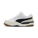 PUMA Baskets basses 'Rebound Retro' beige / noir / blanc