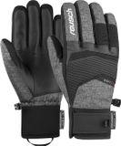 Reusch Venom R-TEX® XT Unisex Zwart-grijs Vingerhandschoenen Maat 7,5